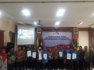 Guru Sebagai Kunci utama Penggerak Sekolah dalam Pelantikan Waka SMK Mutu dan SMK Muhammadiyah 5 Gondang Legi