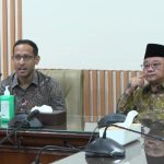 Sekretaris Umum PP Muhammadiyah Abdul Mu'ti melakukan rapat bersama Mendikbudristek Nadiem Makarim (TVMU)